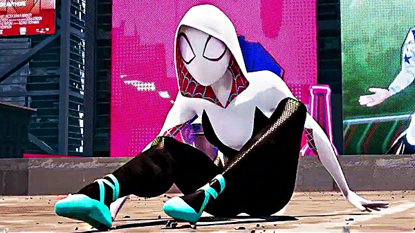 into the spider verse spider woman gwen stacy